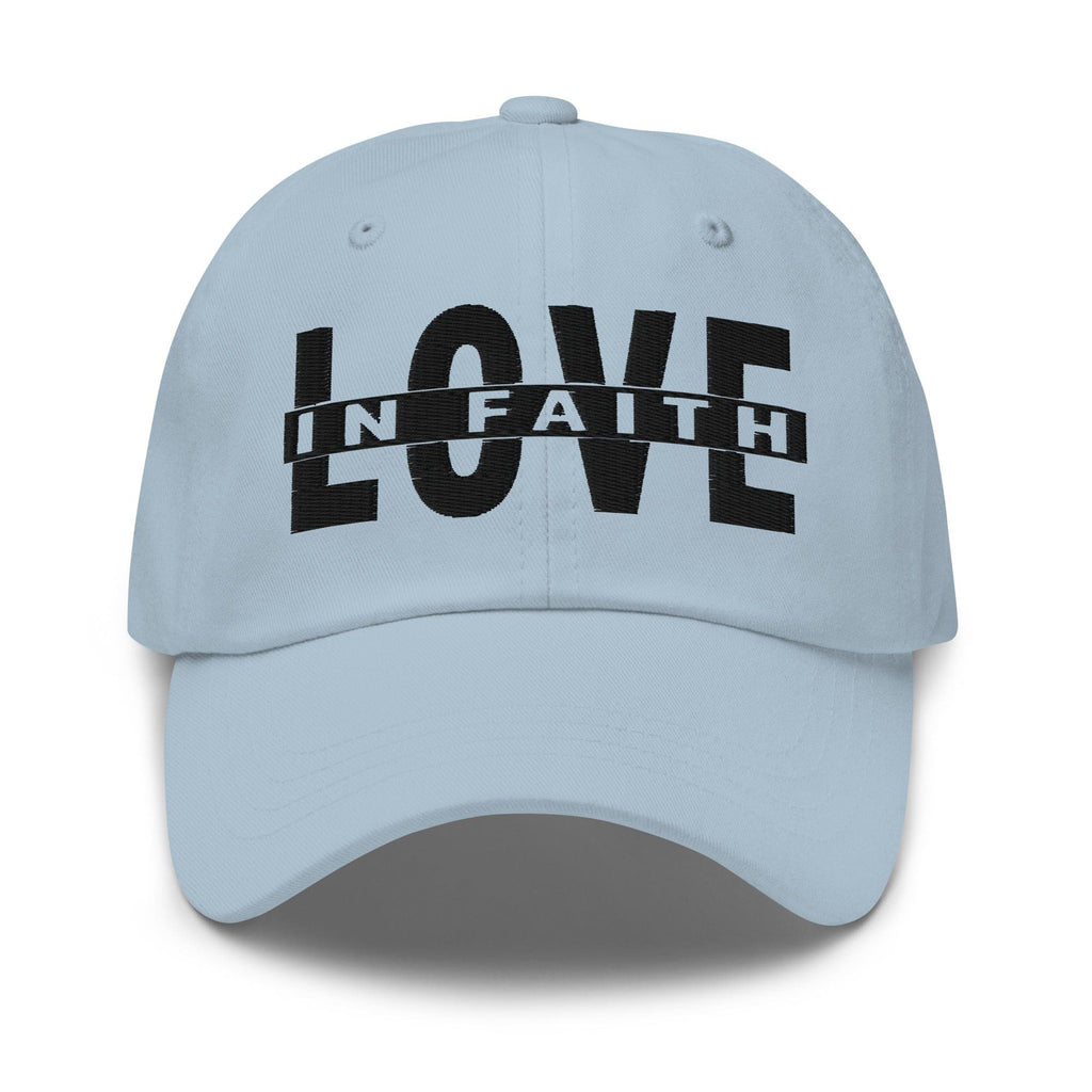 Embroidered Baseball Cap - Adjustable - Love in Faith by inQue.Style