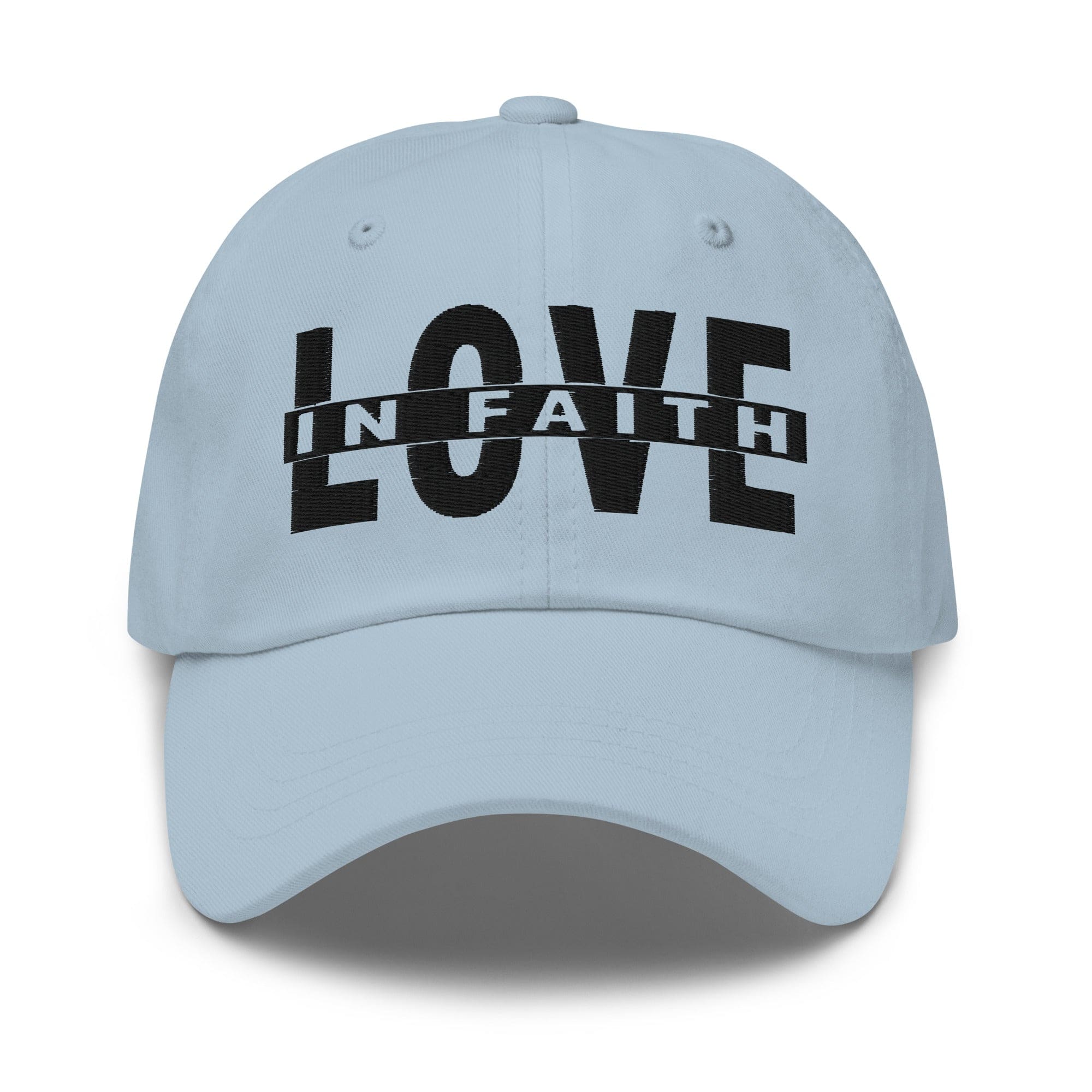 Embroidered Baseball Cap - Adjustable - Love in Faith by inQue.Style