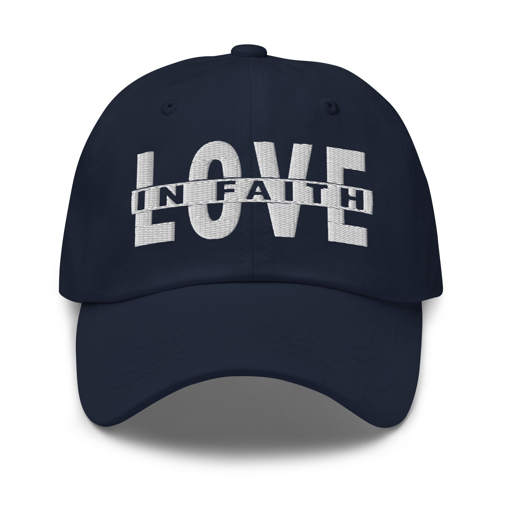 Embroidered Baseball Cap - Adjustable - Love in Faith by inQue.Style