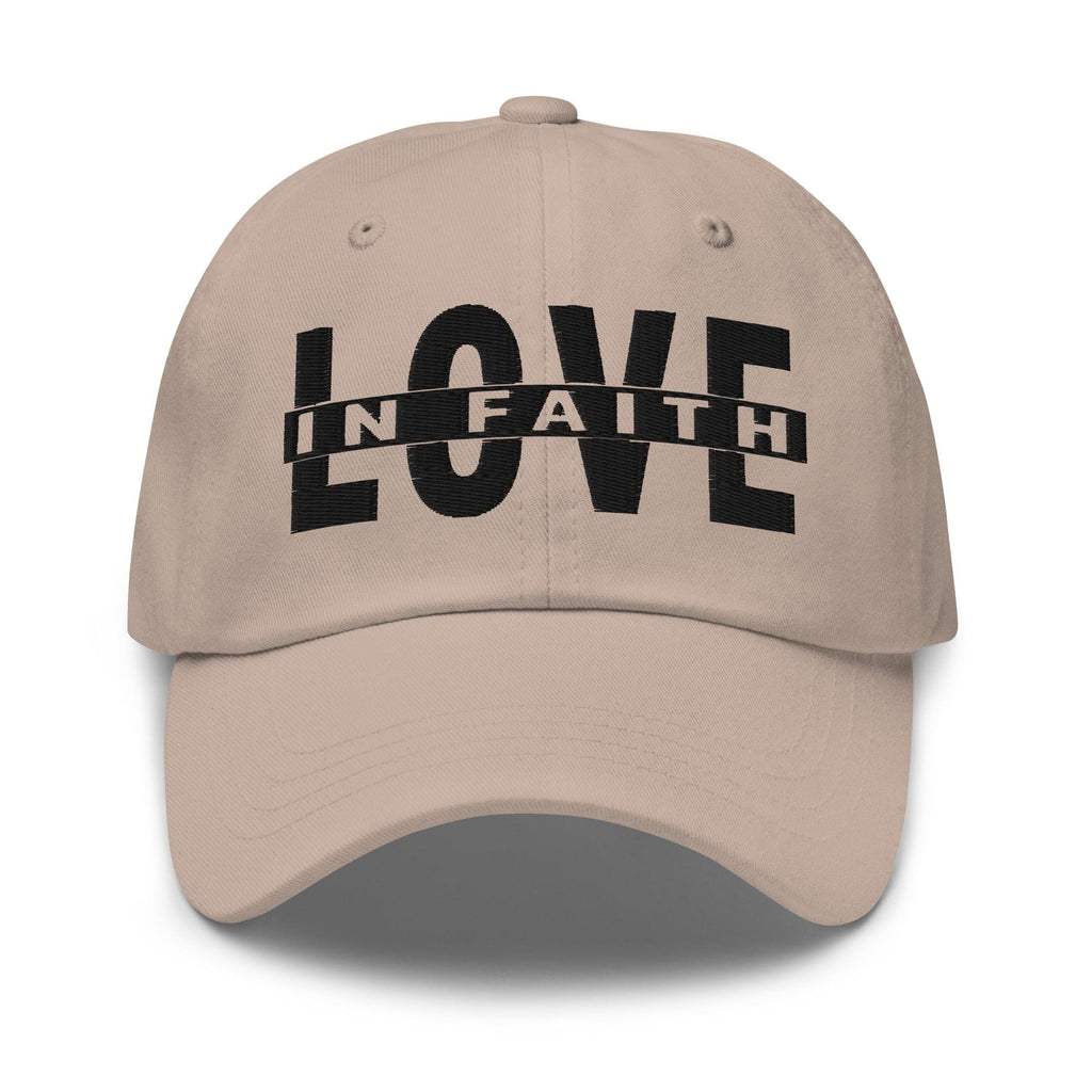 Embroidered Baseball Cap - Adjustable - Love in Faith by inQue.Style