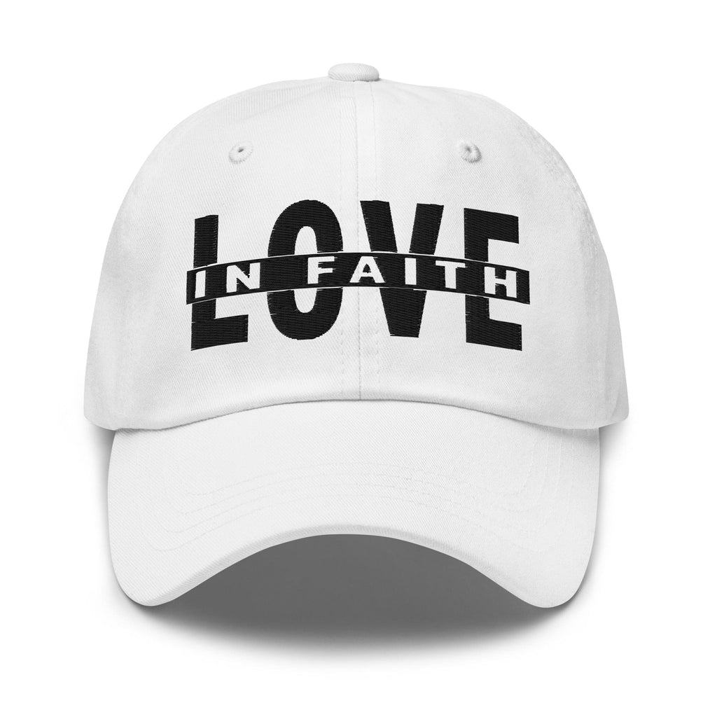 Embroidered Baseball Cap - Adjustable - Love in Faith by inQue.Style