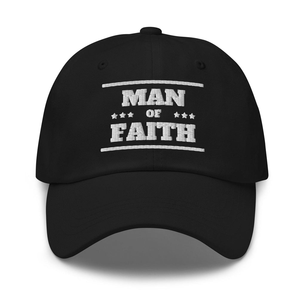 Embroidered Baseball Cap - Adjustable - Man of Faith by inQue.Style