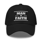 Embroidered Baseball Cap - Adjustable - Man of Faith by inQue.Style