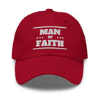 Embroidered Baseball Cap - Adjustable - Man of Faith by inQue.Style