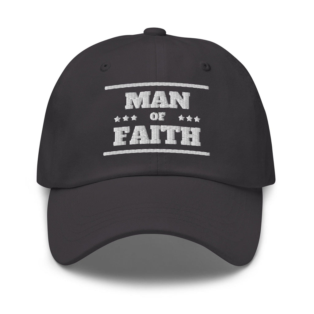 Embroidered Baseball Cap - Adjustable - Man of Faith by inQue.Style
