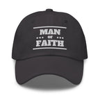 Embroidered Baseball Cap - Adjustable - Man of Faith by inQue.Style