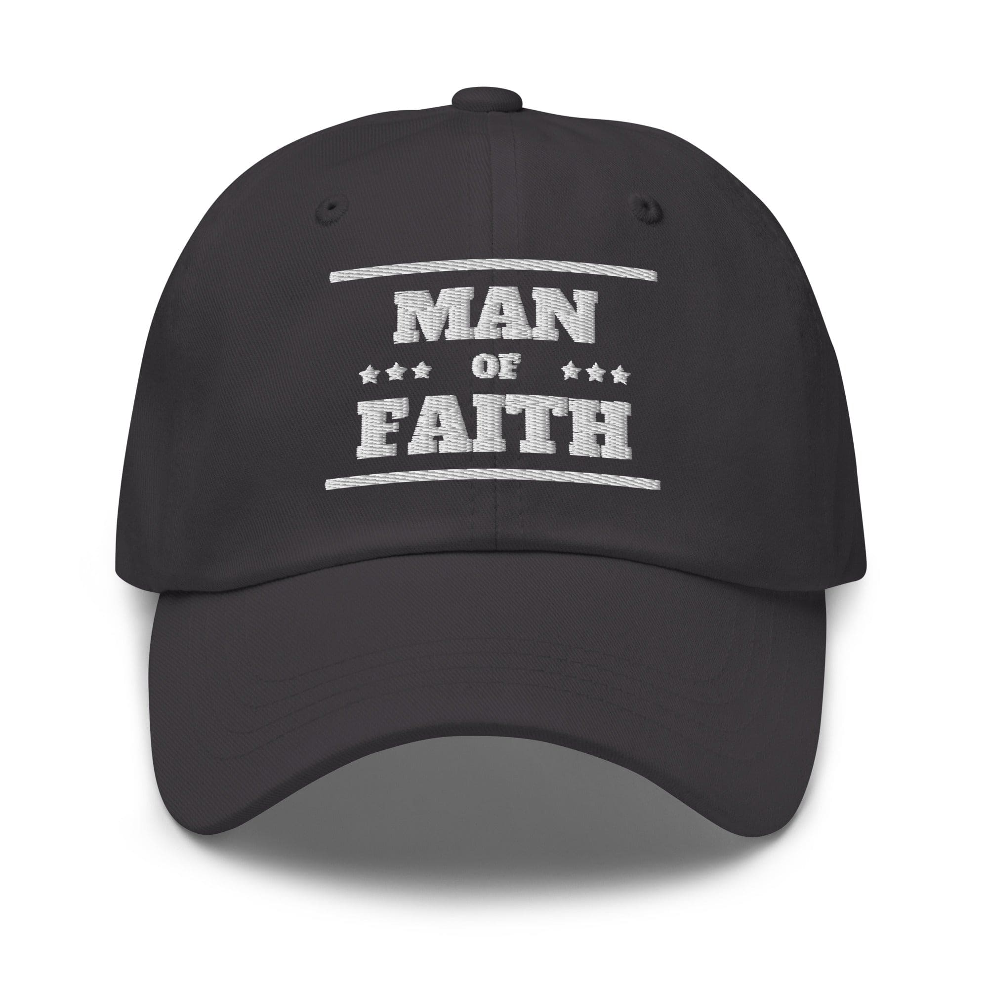 Embroidered Baseball Cap - Adjustable - Man of Faith by inQue.Style