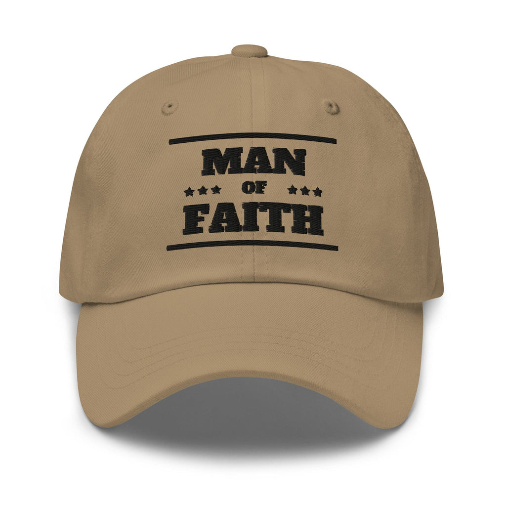 Embroidered Baseball Cap - Adjustable - Man of Faith by inQue.Style