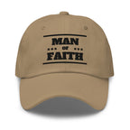 Embroidered Baseball Cap - Adjustable - Man of Faith by inQue.Style