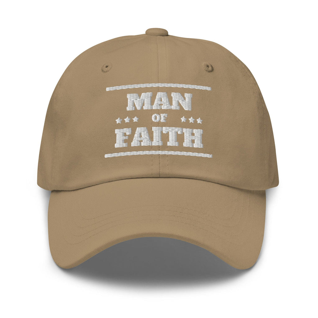 Embroidered Baseball Cap - Adjustable - Man of Faith by inQue.Style