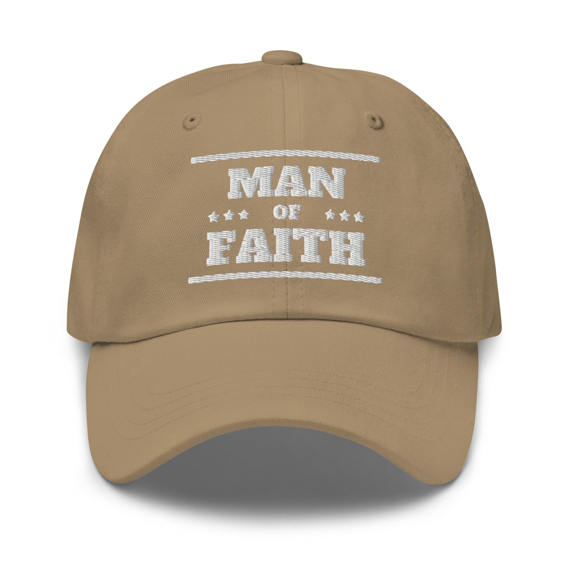 Embroidered Baseball Cap - Adjustable - Man of Faith by inQue.Style