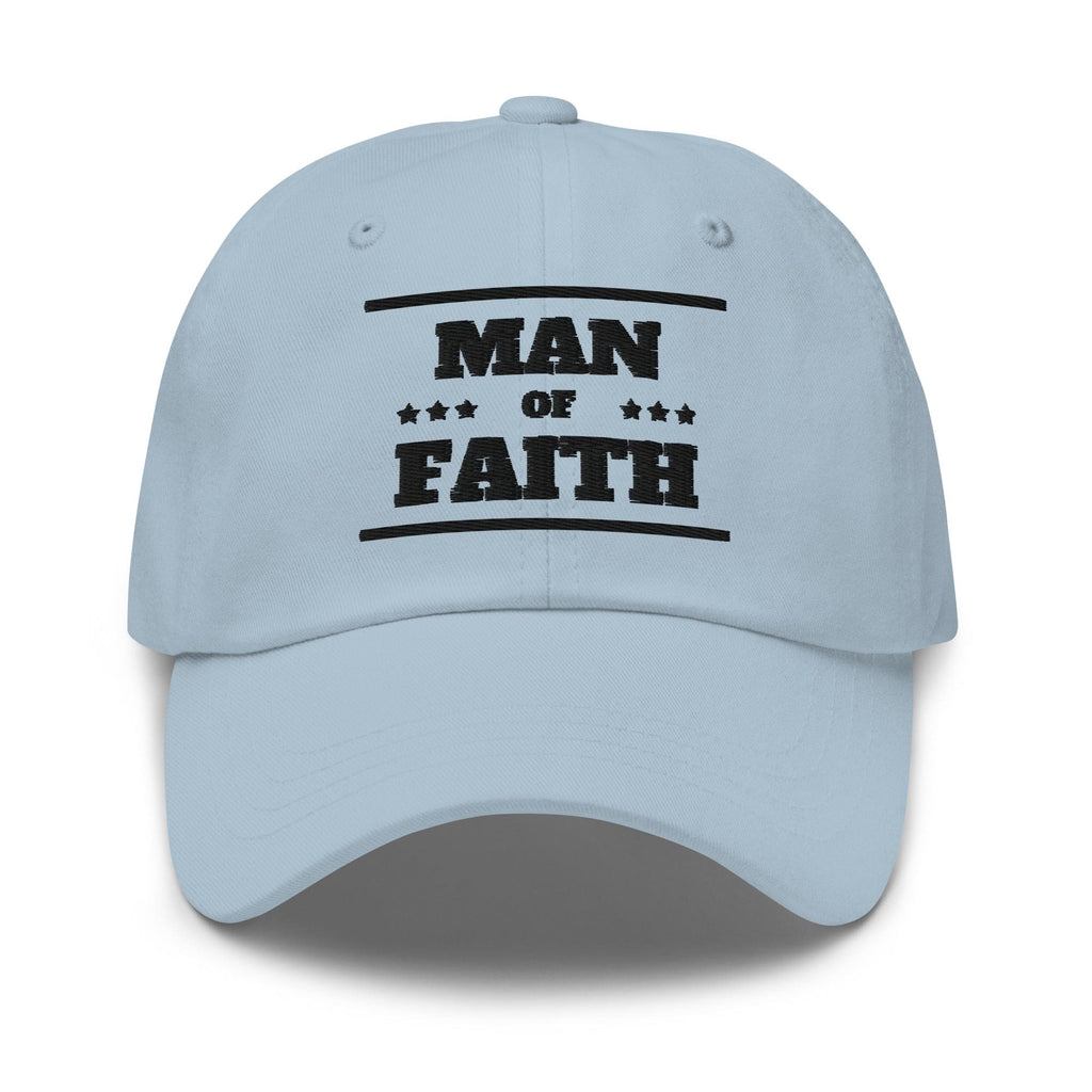 Embroidered Baseball Cap - Adjustable - Man of Faith by inQue.Style