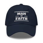 Embroidered Baseball Cap - Adjustable - Man of Faith by inQue.Style