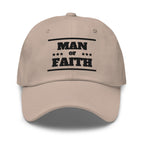 Embroidered Baseball Cap - Adjustable - Man of Faith by inQue.Style