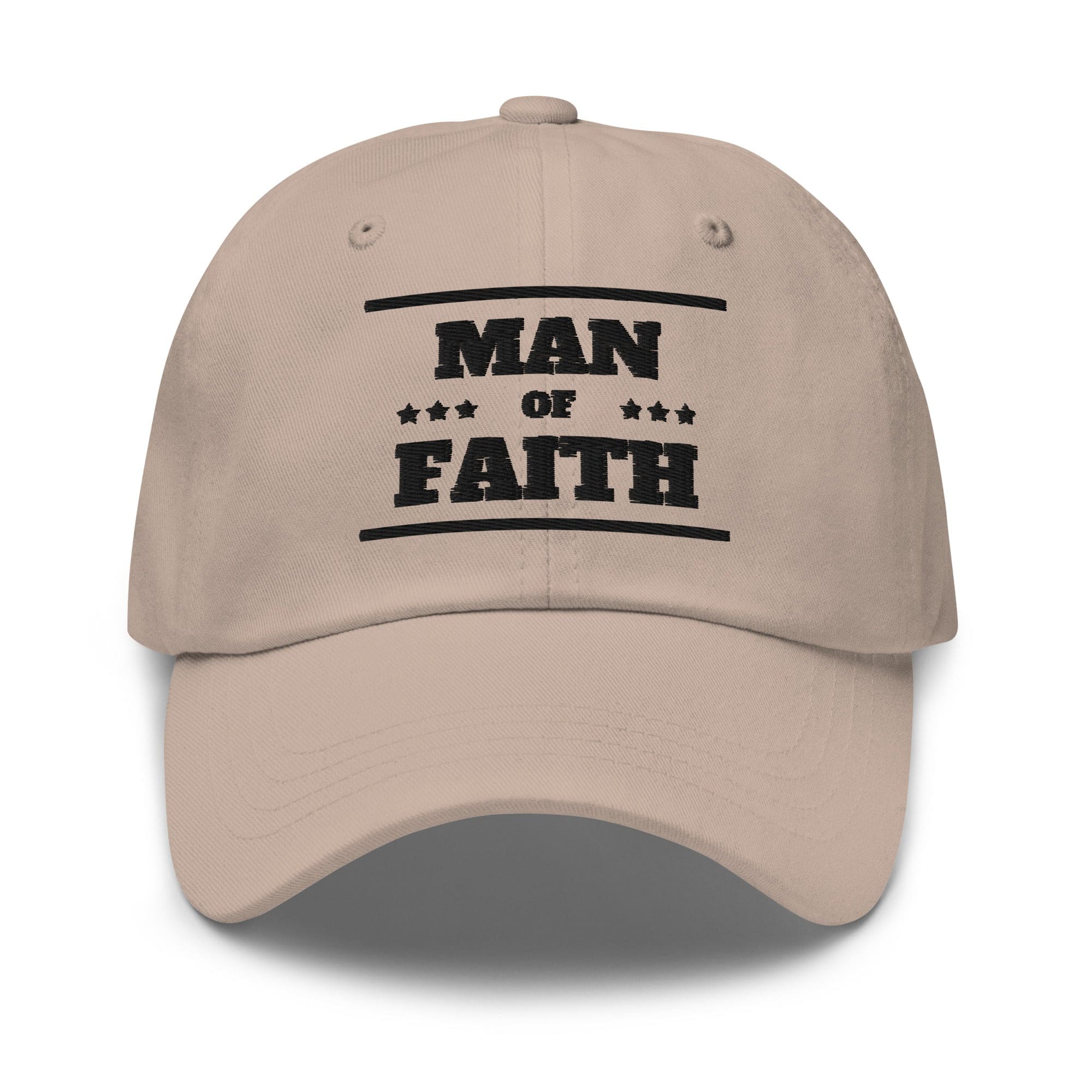 Embroidered Baseball Cap - Adjustable - Man of Faith by inQue.Style