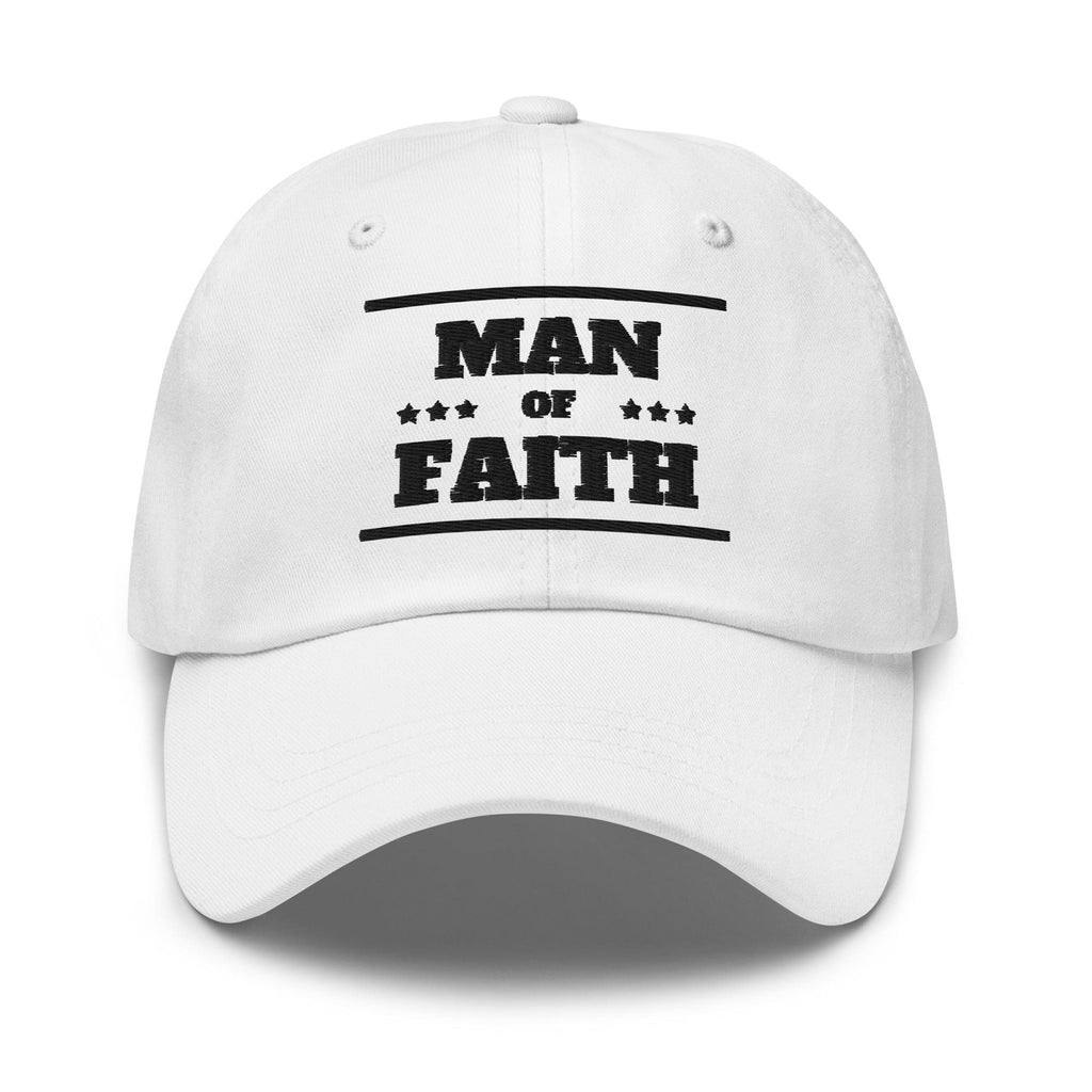 Embroidered Baseball Cap - Adjustable - Man of Faith by inQue.Style
