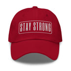 Embroidered Baseball Cap - Adjustable - Stay Strong by inQue.Style