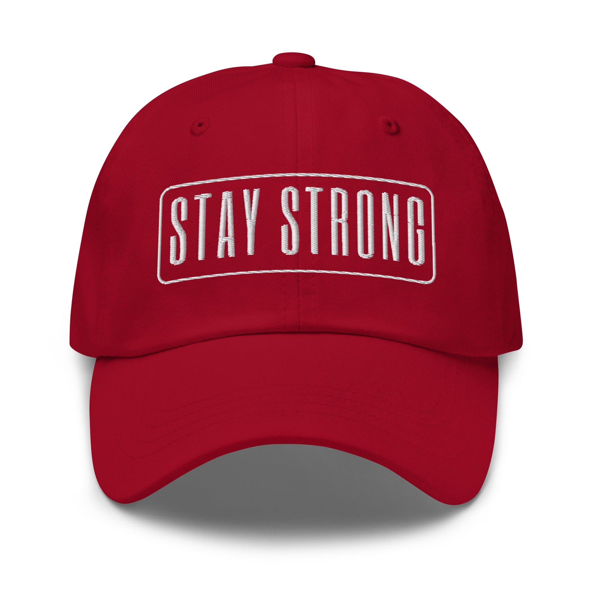 Embroidered Baseball Cap - Adjustable - Stay Strong by inQue.Style