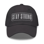 Embroidered Baseball Cap - Adjustable - Stay Strong by inQue.Style