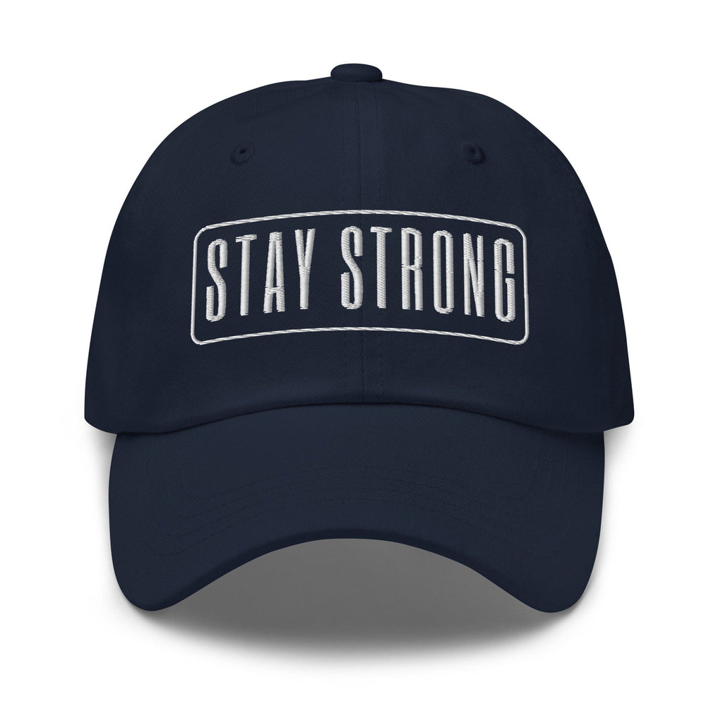 Embroidered Baseball Cap - Adjustable - Stay Strong by inQue.Style
