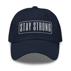 Embroidered Baseball Cap - Adjustable - Stay Strong by inQue.Style