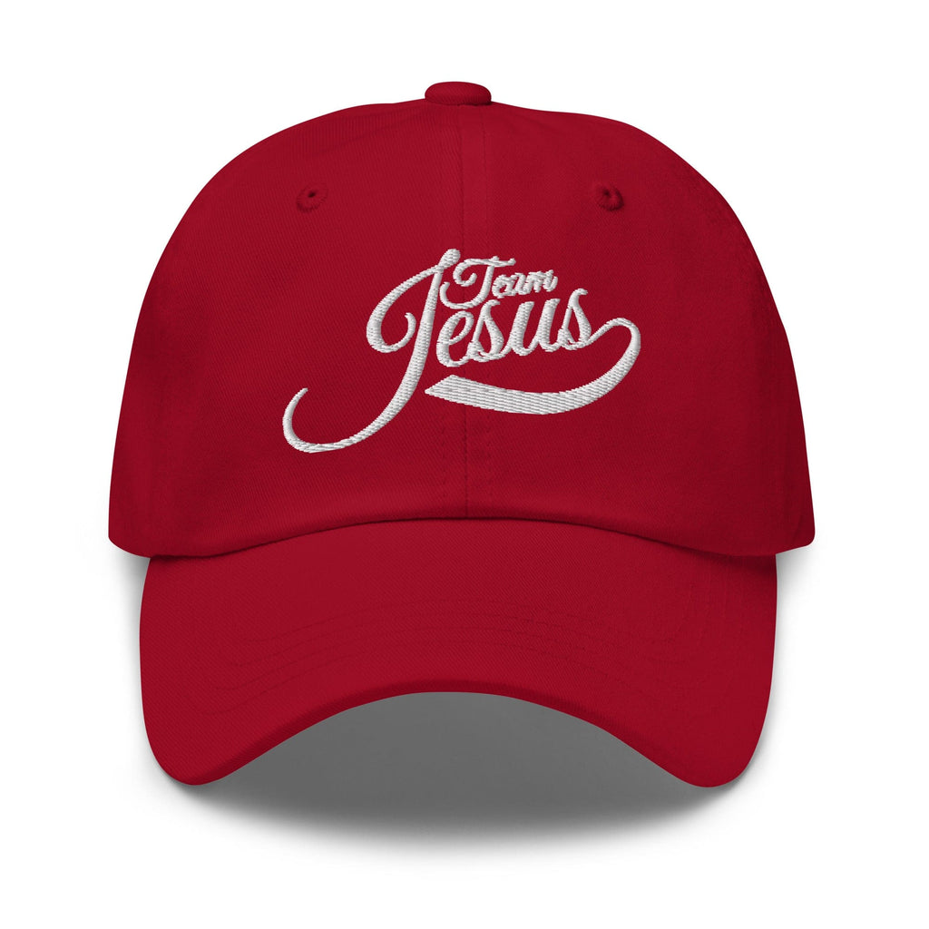 Embroidered Baseball Cap - Adjustable - Team Jesus by inQue.Style