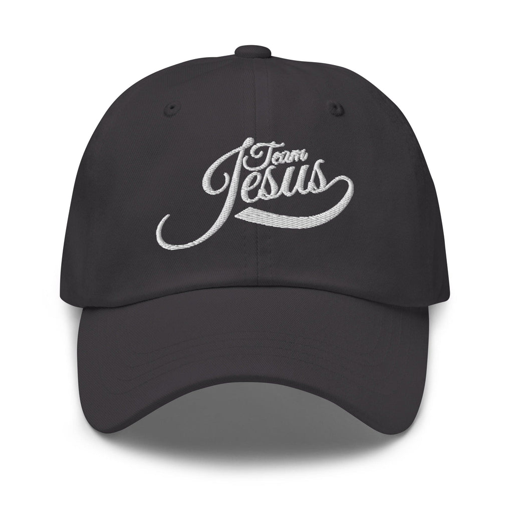 Embroidered Baseball Cap - Adjustable - Team Jesus by inQue.Style
