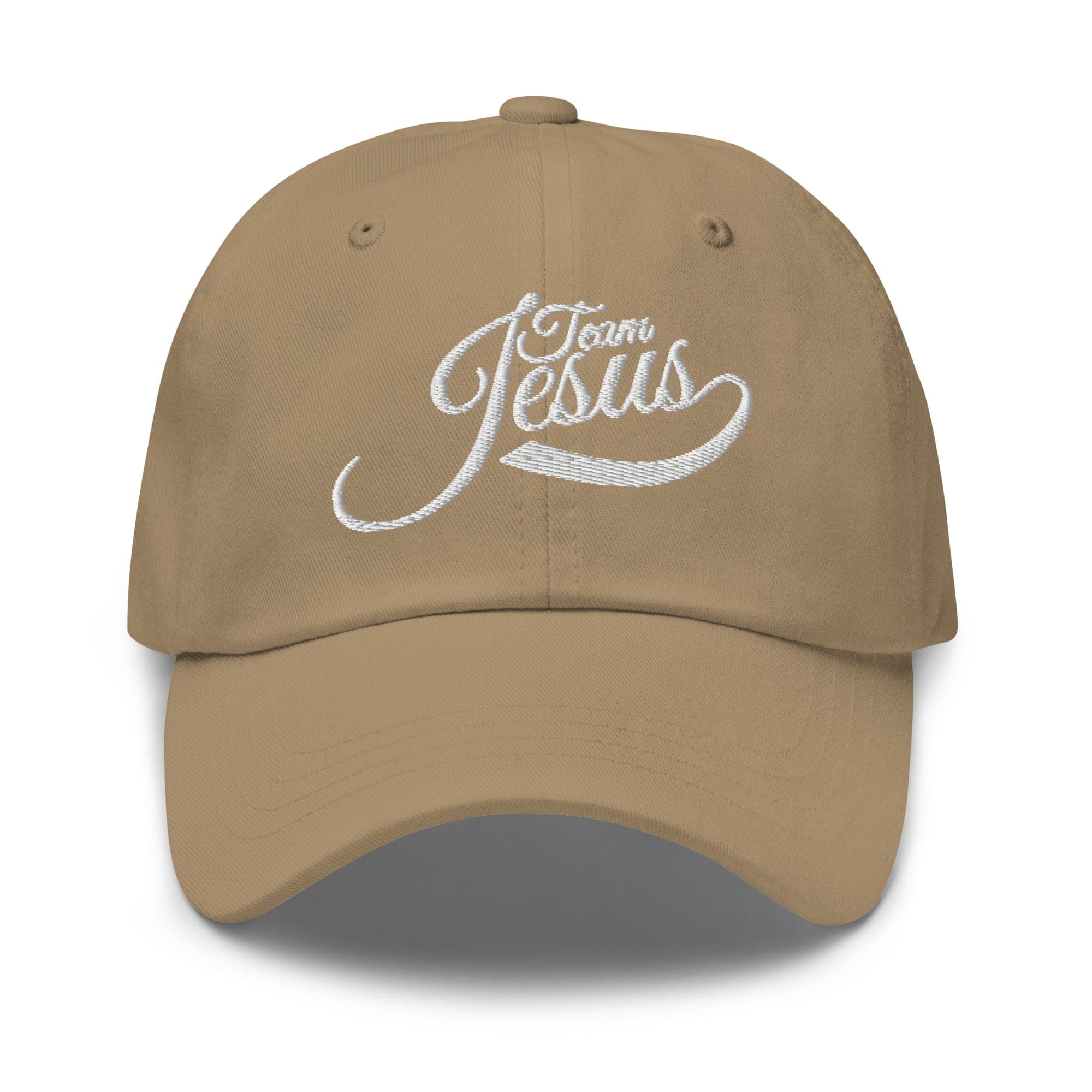 Embroidered Baseball Cap - Adjustable - Team Jesus by inQue.Style