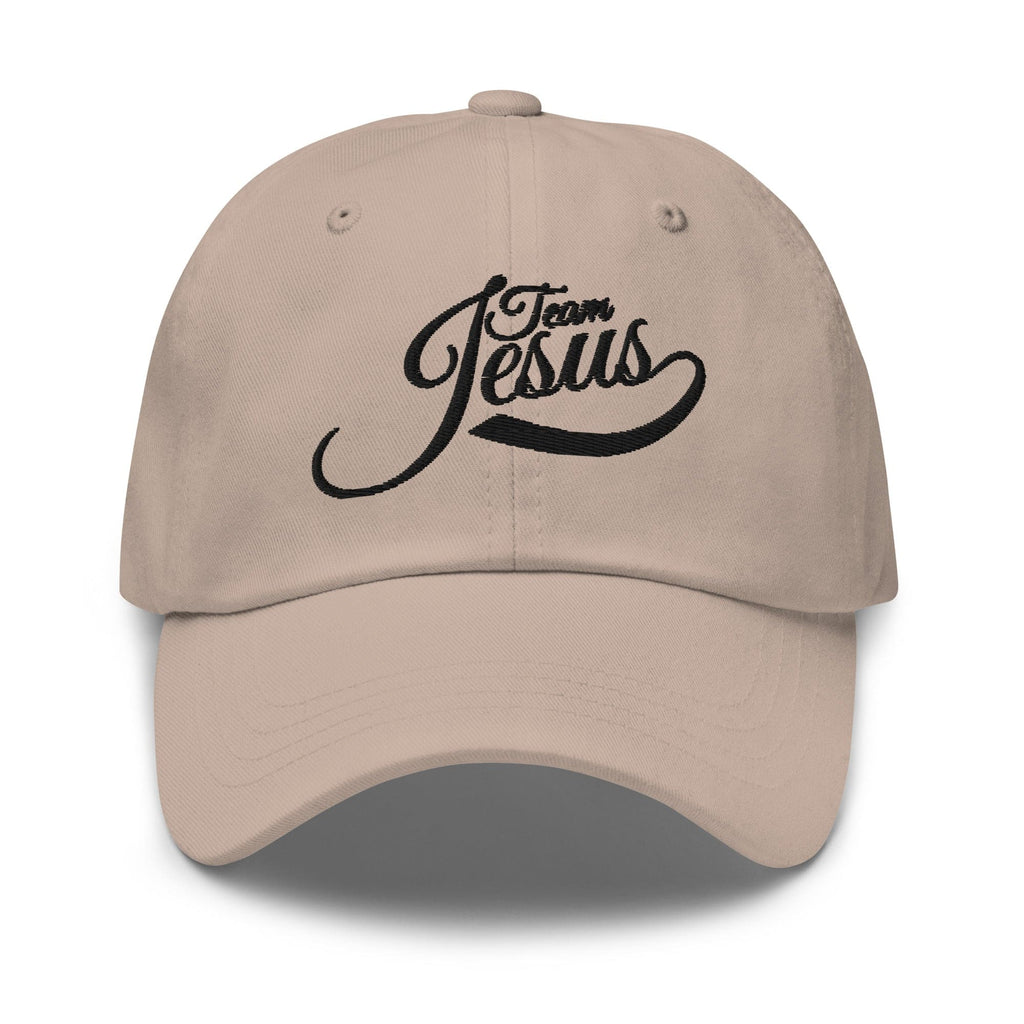 Embroidered Baseball Cap - Adjustable - Team Jesus by inQue.Style