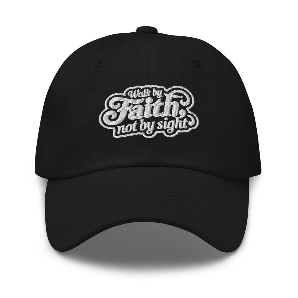 Embroidered Baseball Cap - Adjustable - Walk by Faith by inQue.Style