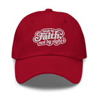 Embroidered Baseball Cap - Adjustable - Walk by Faith by inQue.Style