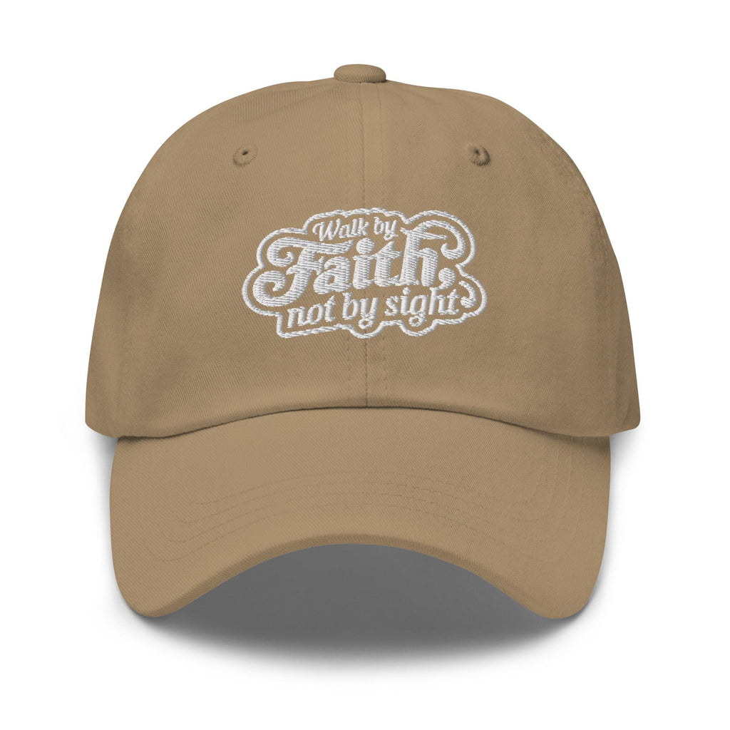 Embroidered Baseball Cap - Adjustable - Walk by Faith by inQue.Style
