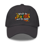 Embroidered Baseball Cap - Adjustable - Walk by Faith not by Sight by inQue.Style