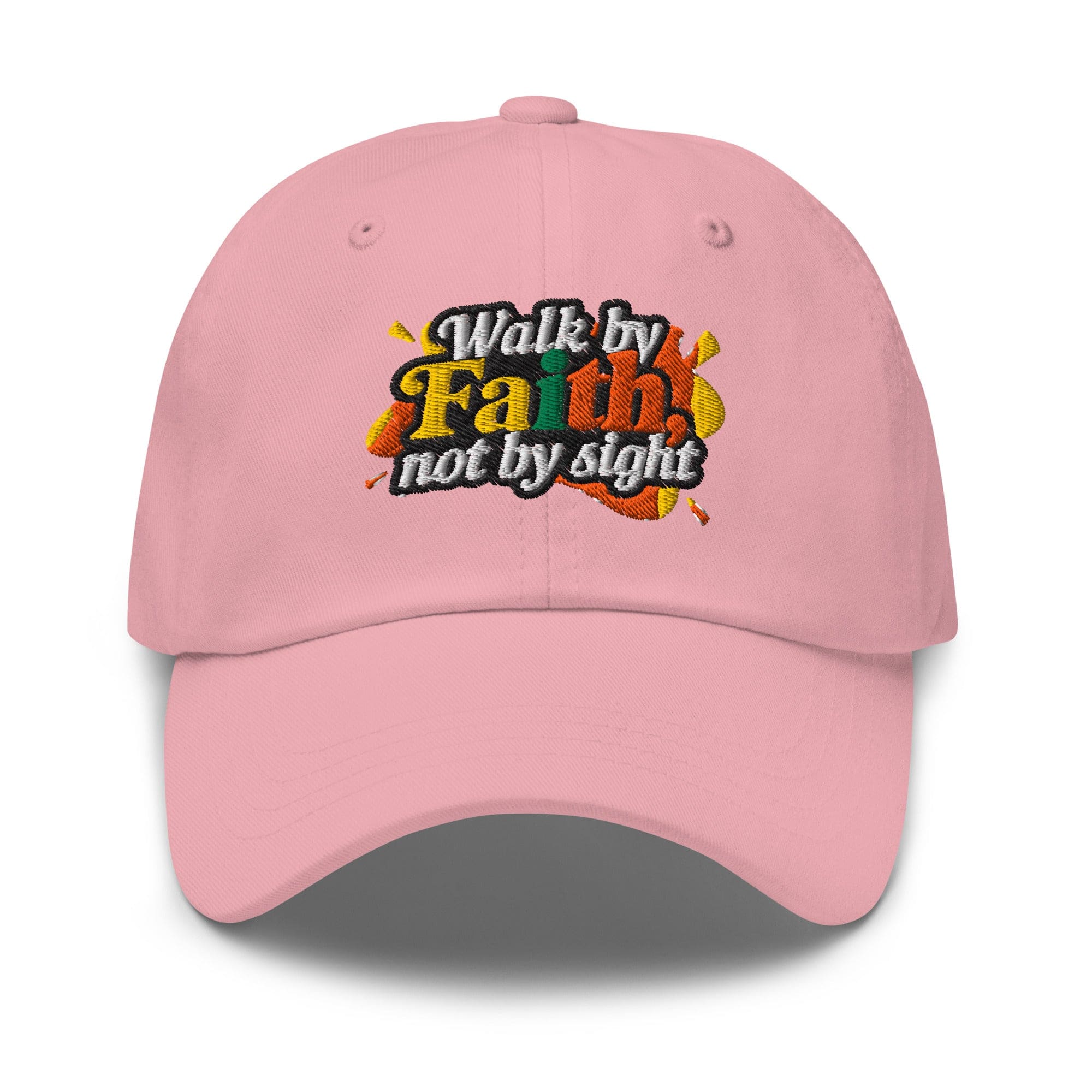 Embroidered Baseball Cap - Adjustable - Walk by Faith not by Sight by inQue.Style