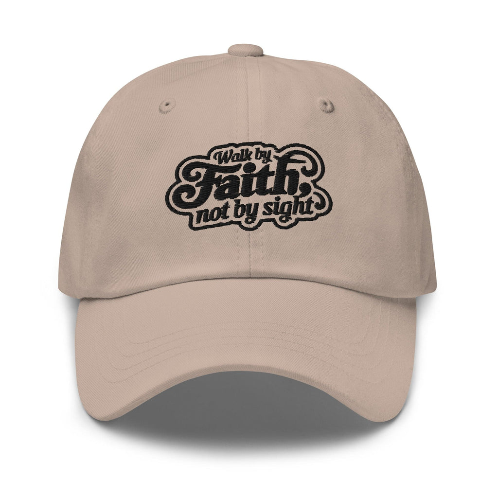 Embroidered Baseball Cap - Adjustable - Walk by Faith by inQue.Style