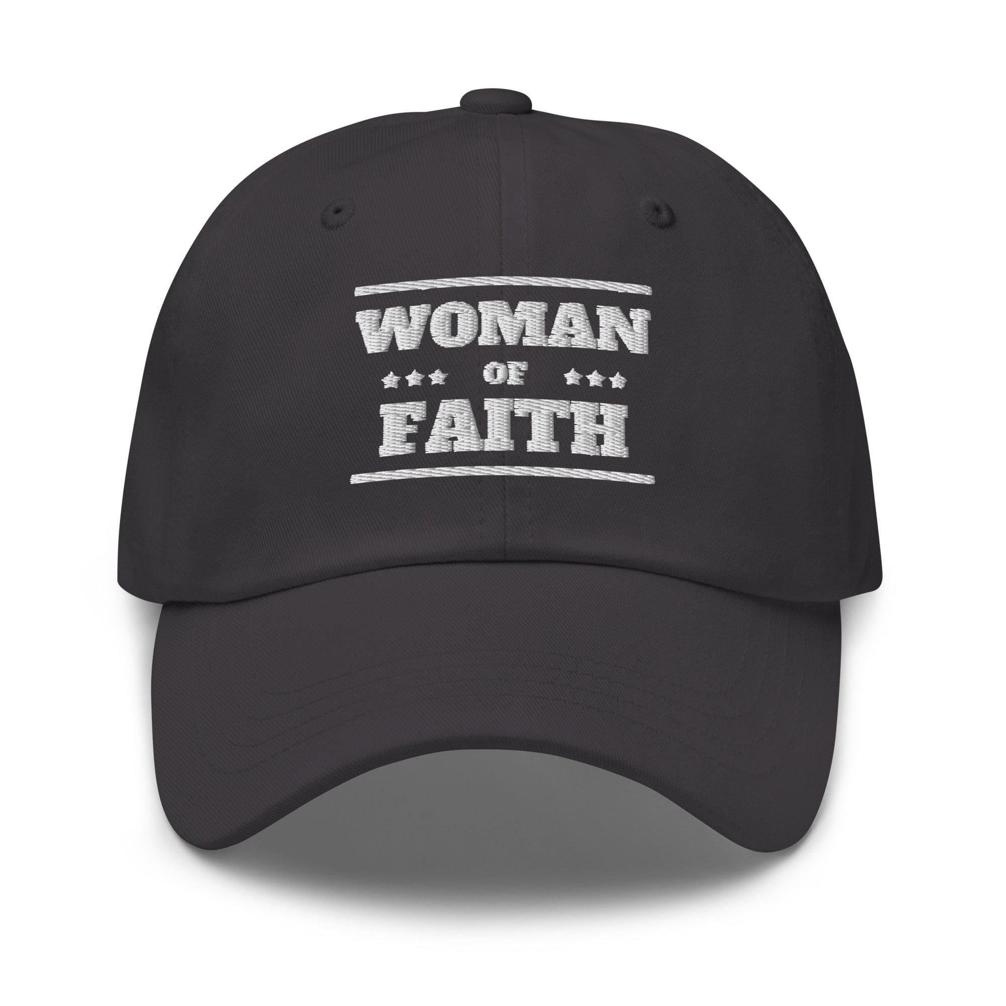 Embroidered Baseball Cap - Adjustable - Woman of Faith by inQue.Style