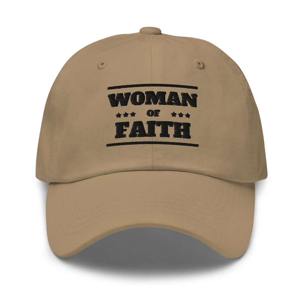 Embroidered Baseball Cap - Adjustable - Woman of Faith by inQue.Style