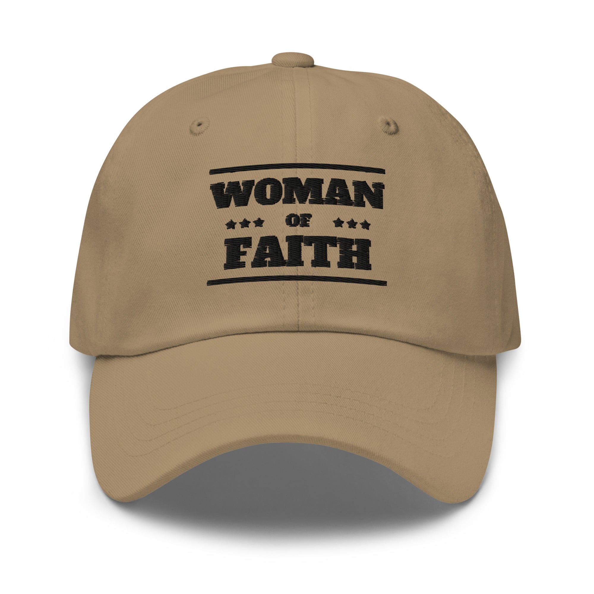 Embroidered Baseball Cap - Adjustable - Woman of Faith by inQue.Style