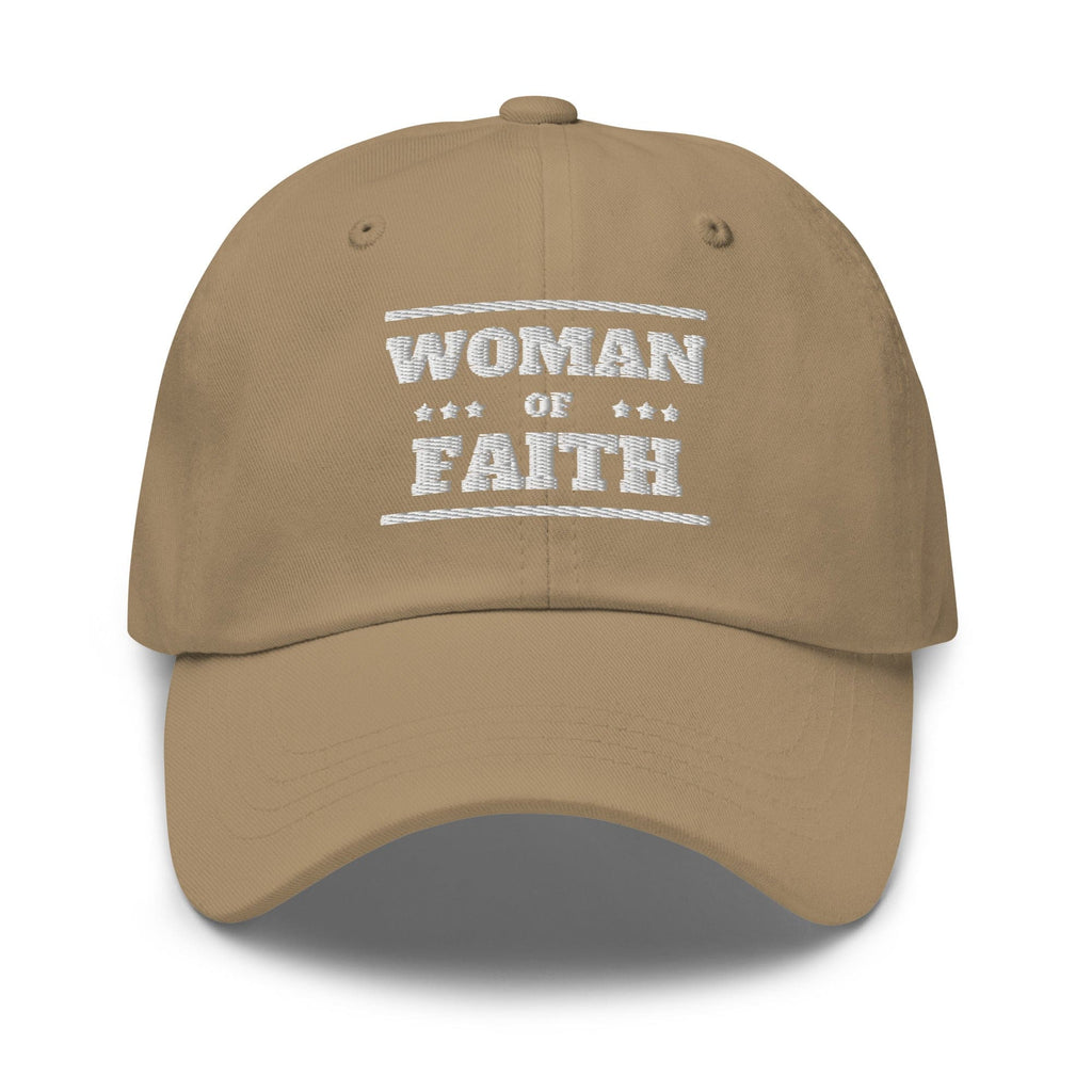 Embroidered Baseball Cap - Adjustable - Woman of Faith by inQue.Style