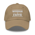 Embroidered Baseball Cap - Adjustable - Woman of Faith by inQue.Style