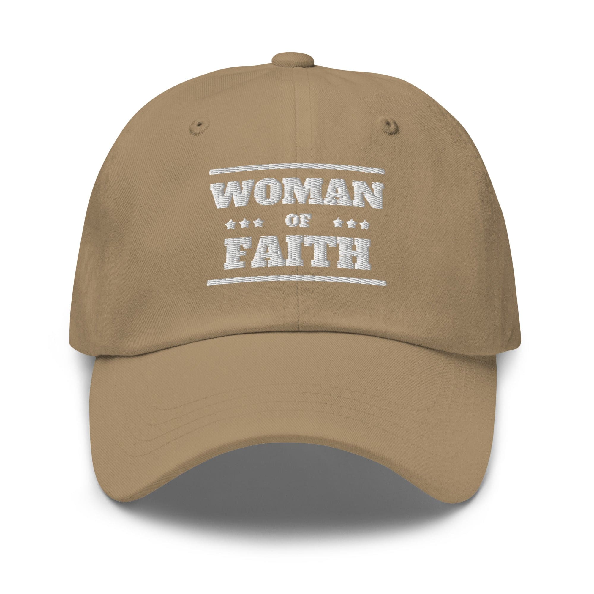 Embroidered Baseball Cap - Adjustable - Woman of Faith by inQue.Style