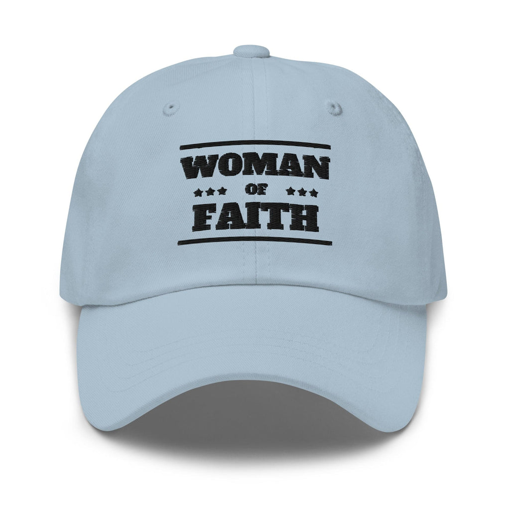 Embroidered Baseball Cap - Adjustable - Woman of Faith by inQue.Style