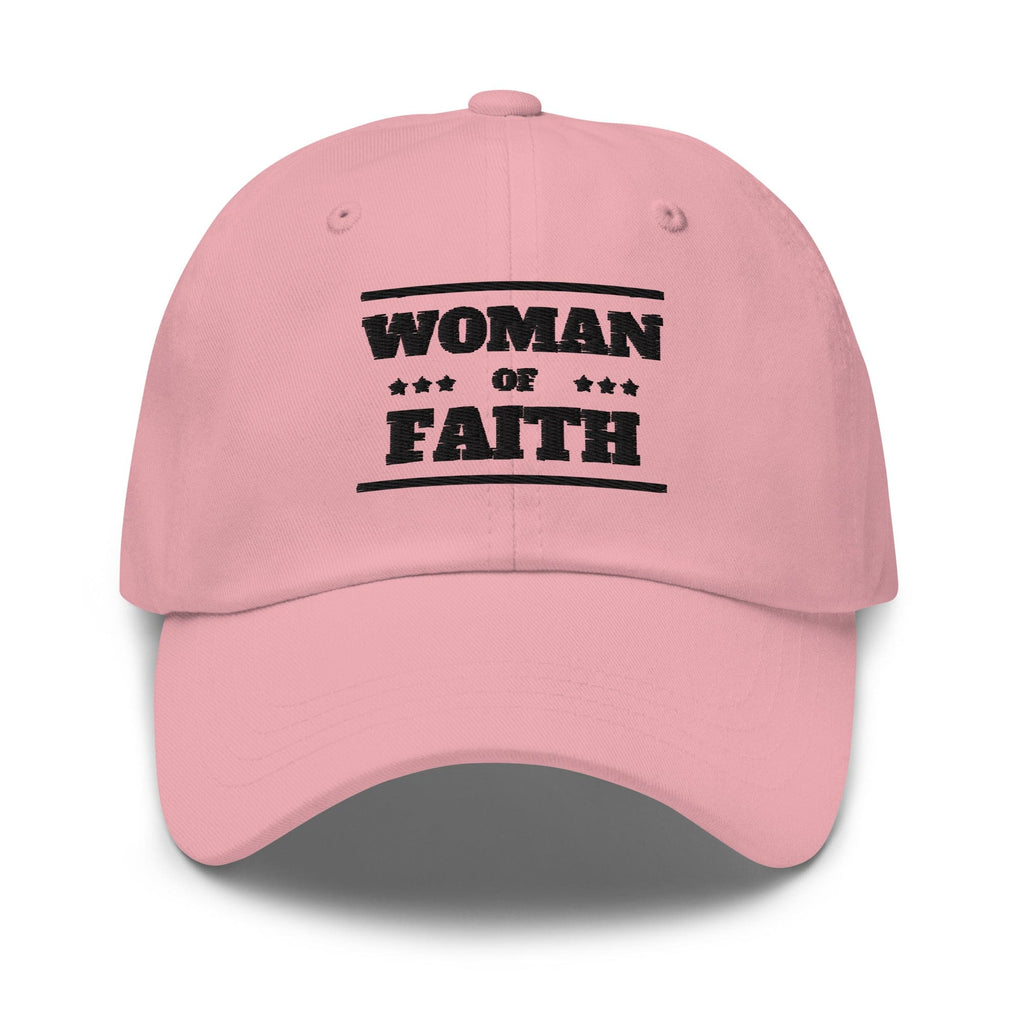 Embroidered Baseball Cap - Adjustable - Woman of Faith by inQue.Style
