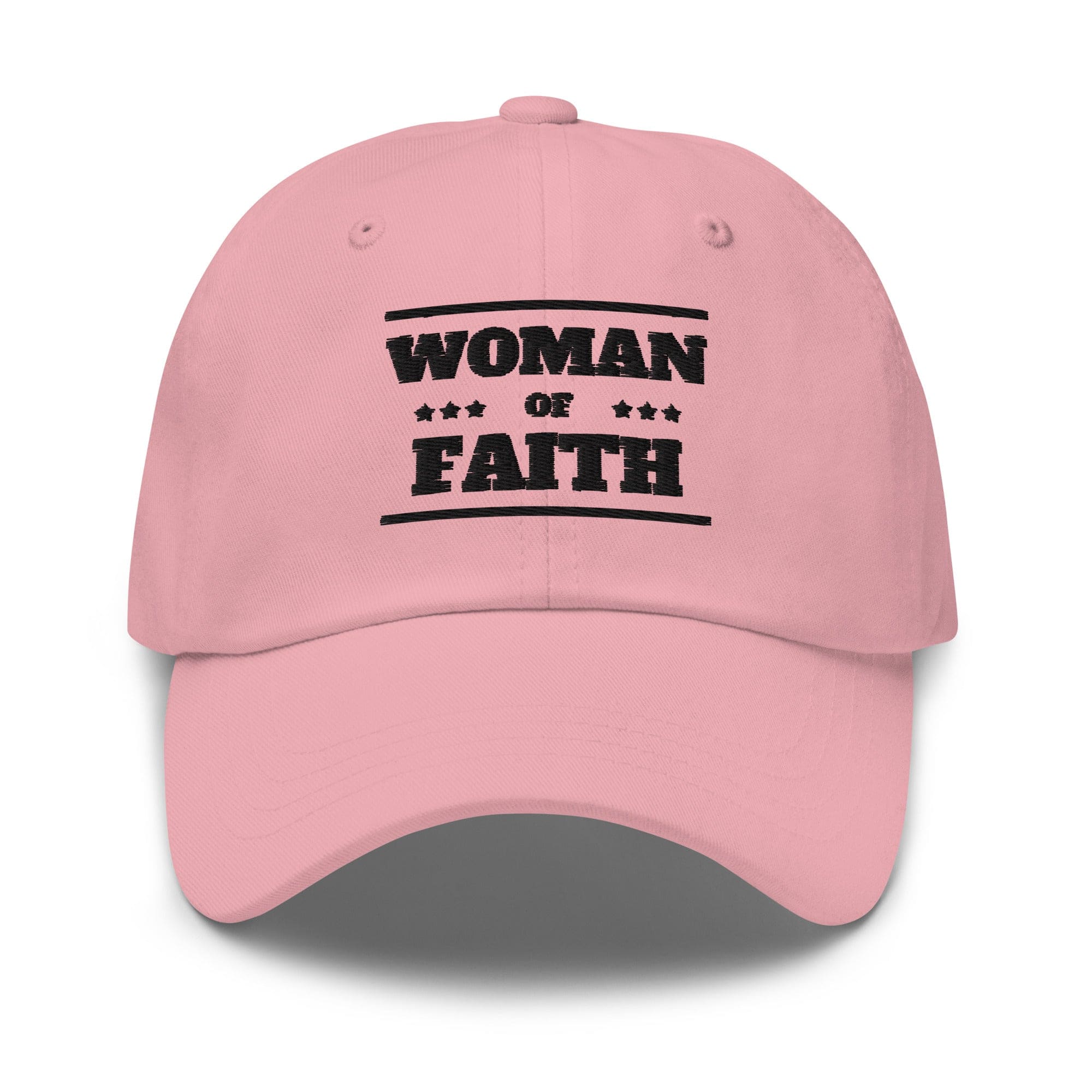 Embroidered Baseball Cap - Adjustable - Woman of Faith by inQue.Style
