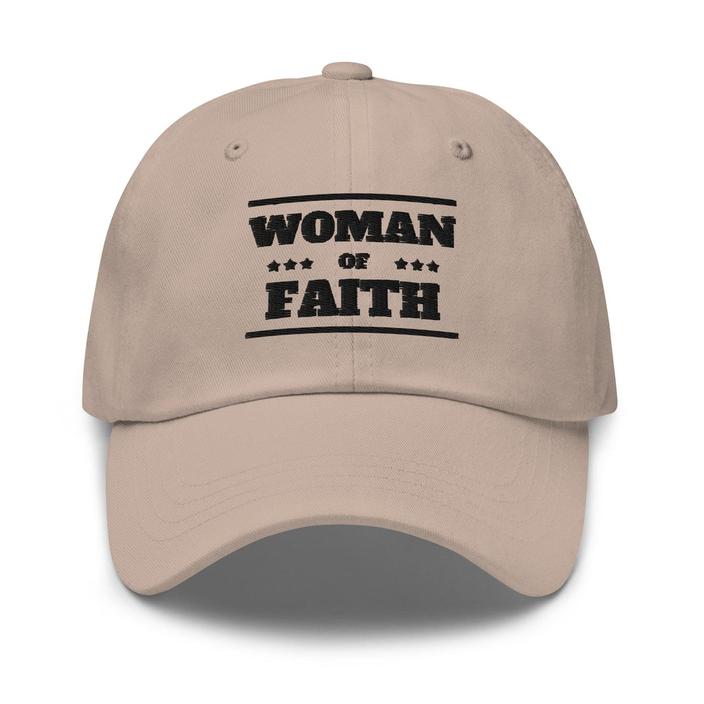 Embroidered Baseball Cap - Adjustable - Woman of Faith by inQue.Style