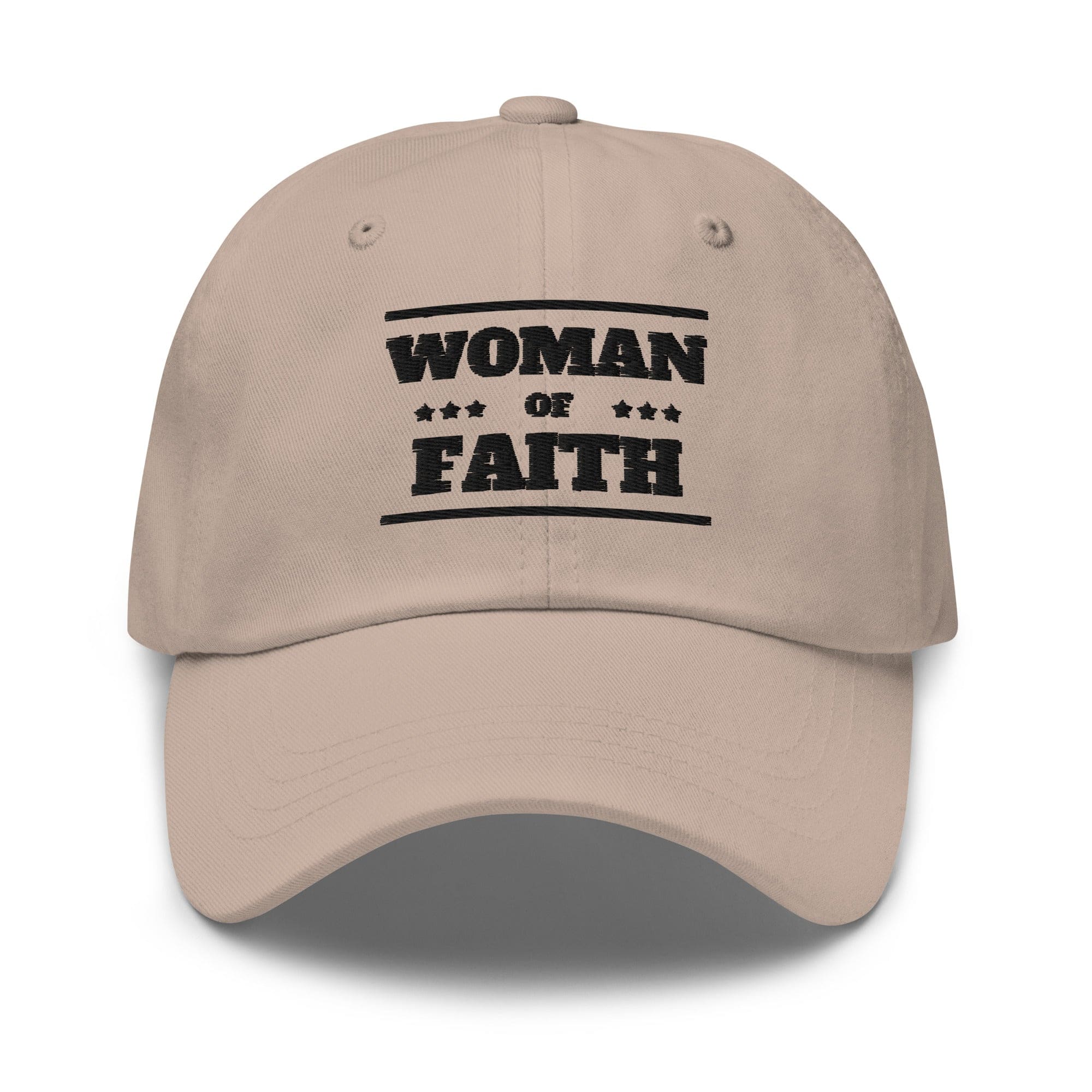 Embroidered Baseball Cap - Adjustable - Woman of Faith by inQue.Style
