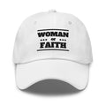 Embroidered Baseball Cap - Adjustable - Woman of Faith by inQue.Style