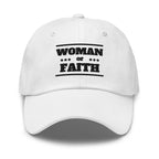 Embroidered Baseball Cap - Adjustable - Woman of Faith by inQue.Style