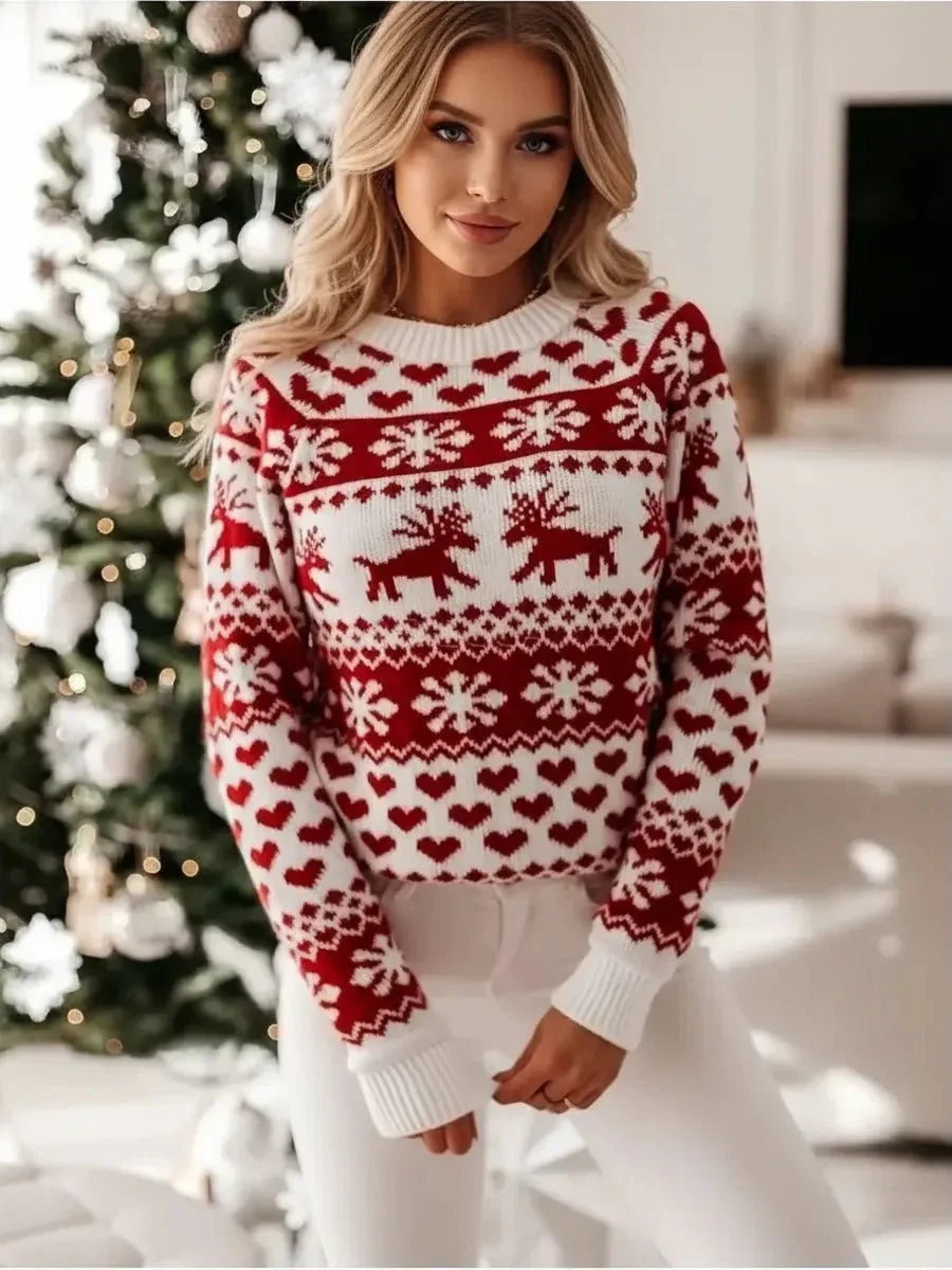 Emmalee Christmas Sweater For Cheer by Celidior