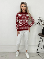 Emmalee Christmas Sweater For Cheer by Celidior